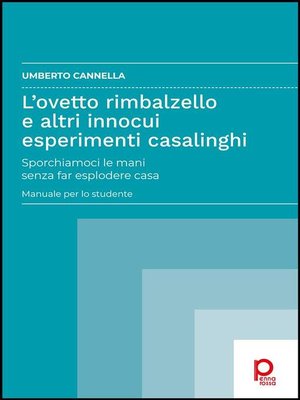 cover image of L'ovetto rimbalzello e altri innocui esperimenti casalinghi